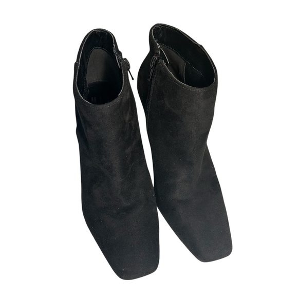 Mix 6 Lexey Square Toe Spike Heeled Booties Womens Sz 6 - Picture 2 of 12